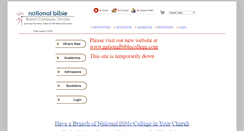 Desktop Screenshot of nbcbible.org